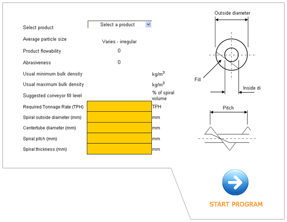 CREW CONVEYOR design speed calculator